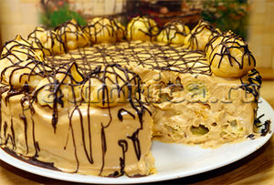Домашний торт Дамские пальчики из заварного теста – пошаговый фото рецепт
