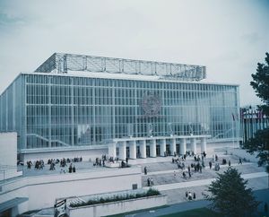1958. Советский павильон на Всемирной выставке в Брюсселе