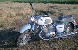 Лучший советский мотоцикл ИЖ Планета-3
