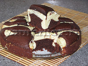 Домашний шоколадный пирог с творогом – пошаговый фото рецепт