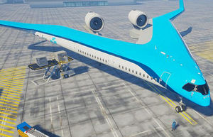 Самолет Flying-V – будущее пассажирских лайнеров