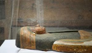 Карту загробного мира нашли в египетском саркофаге.....
