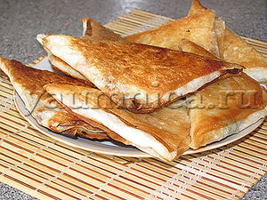 Сытные пирожки из лаваша на сковороде – пошаговый  фото рецепт