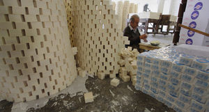 Как производят мыло в Палестине