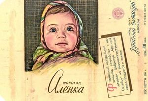 Как появилась любимая сладость советских детей - шоколадка «Аленка»