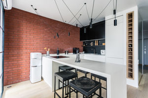 Дизайн квартиры-студии 50 квадратных метров: жизнь в стиле Лофт