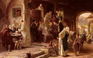 Вино лилось рекой: как церковь породила пьянство в Средневековье
