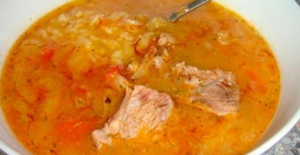 Густой и ароматный грузинский суп харчо