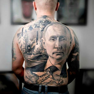 Путин на всю жизнь: почему люди делают татуировки с Путиным