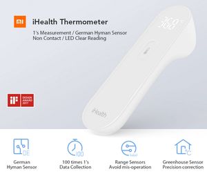Бесконтактный термометр MiJia iHealth с ультрабыстрым измерением температуры тела