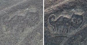 Более 140 древних геоглифов были найдены в песках Перу