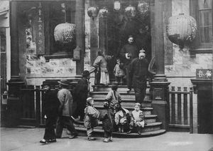 Чайна-таун в Сан-Франциско перед землетрясением 1906 года