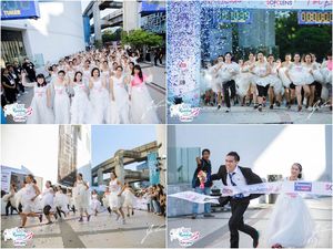 Running of the Brides: забег невест в Бангкоке