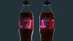 Вышла Coca-Cola с OLED-дисплеем на бутылке