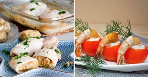 Праздничные блюда из морепродуктов