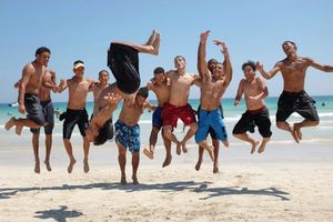 Американские студенты на каникулах в Майами