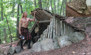 Убежище викингов: строим как 1000 лет назад подручными инструментами
