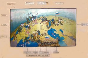Карта Гражданской войны, как повод поговорить о Великой Отечественной