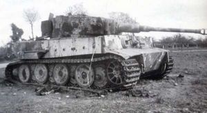Почему у подбитых танков «Тигр» пушки направлены вниз