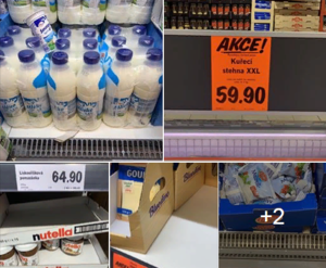 Сравнение цен на продукты на Украине и в России