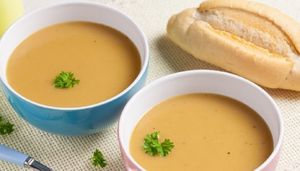 Суп-пюре с жареной картошкой: необычно, но очень вкусно