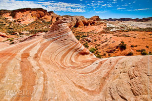 Fire valley недалеко от Лас-Вегаса