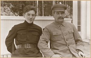 Сталин пишет письмо учителю сына Василия… 1938-й год