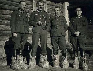 Почему немцы на Восточном фронте ходили в «носках» из соломы