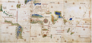 Карта Земли, 1502 год