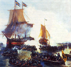 Эпоха Петра Великого. Война на море и за морем