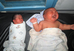 Большая радость: 5 самых тяжелых новорожденных в мире