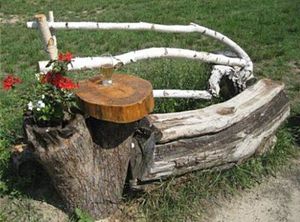 Деревянная мебель для сада своими руками