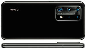 Huawei P40 Pro появился на изображениях в чёрном цвете