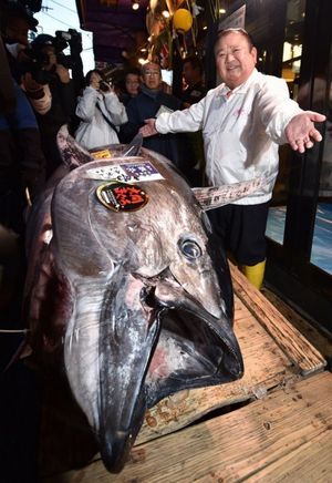 В Японии продали тунца за 1,8 млн долл