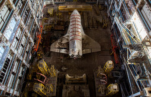 Заброшенный космический корабль «Буран»