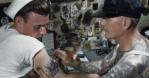 Традиционные татуировки моряков