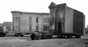 Как викторианские дома переезжали в Сан-Франциско в 1970-е годы