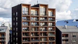 В Швеции построили самое высокое деревянное здание в стране