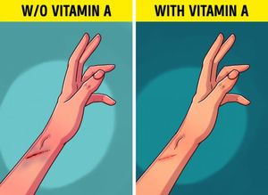 Признаки нехватки витамина А в организме