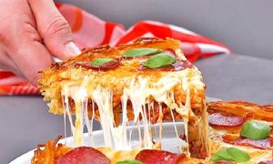 Пицца из макарон с соусом Болоньезе: если любите удивлять