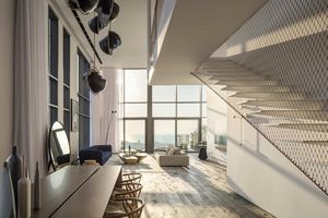 Дизайн трёхэтажных апартаментов в Тель-Авиве