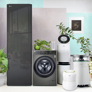 Компания LG презентовала стиральные машины LG AI DD, системы ухода за одеждой при помощи пара, климатические комплексы и очистители воздуха