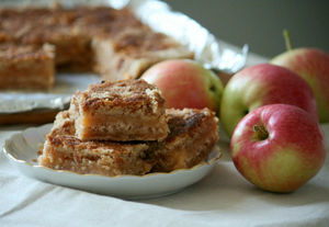 Постный насыпной пирог с яблоками: вот что я приготовлю к Яблочному Спасу!