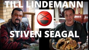 Тилль Линдеман (Till Lindemann) Стивен Сигал (Steven Seagal) в гостях у Сталика. Включить субтитры!