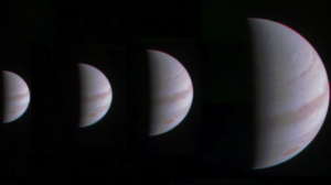 Первые фотографии полюсов Юпитера от Juno
