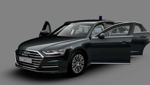 В России начался прием заказов на бронированный Audi A8 L Security