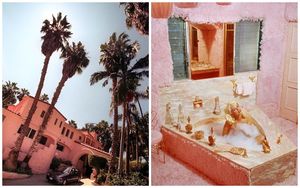 Как выглядел гламурный розовый дворец голливудской секс-бомбы Джейн Мэнсфилд