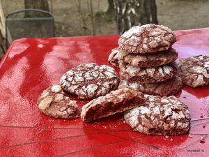 Красное бархатное печенье, которое испек Филипп