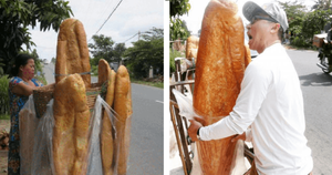 Самый большой хлеб в мире пекут во Вьетнаме
