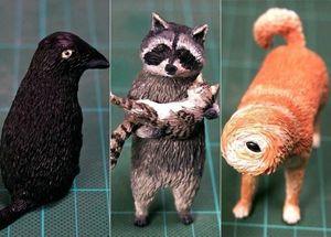 Художник создает фигурки животных по забавным интернет-мемам